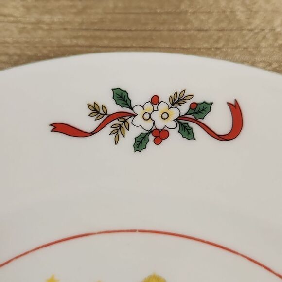 Panstone Christmas Dinner Plate - Picture 3 of 7